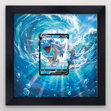 貝殼龍 V 049/202 SWSH01 劍盾 Holo Pokemon TCG 延伸藝術 保護殼展示 view 4