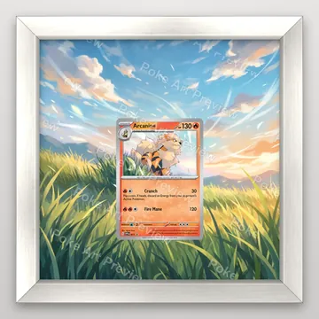 ウインディ SVP 011 プロモ ポケモンTCG拡張アート コレクター展示用 view 5