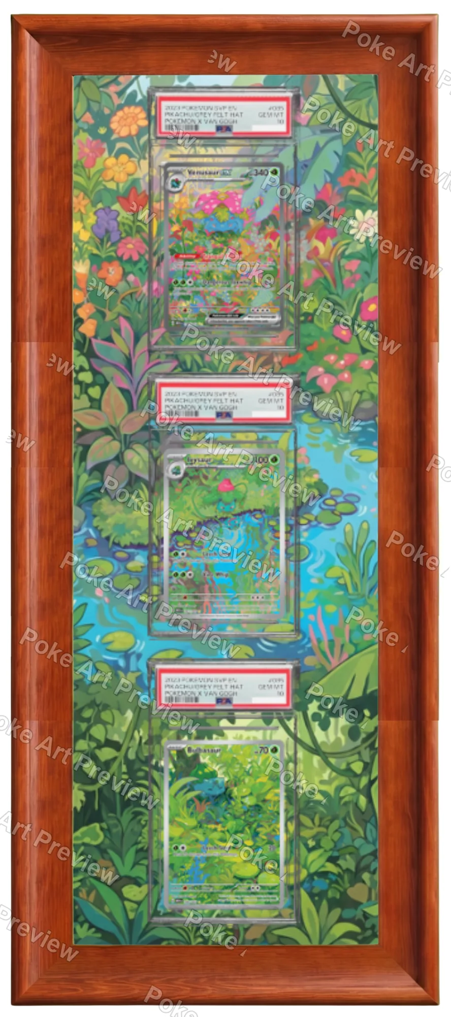 フシギダネ、フシギソウ、フシギバナex Scarlet & Violet 151 ポケモンTCG拡張アート コレクター展示用 view 6
