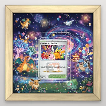 Celebratory Fanfare 028 Ace Trainer promo set 2 Pokemon TCG extension art collector display view 3