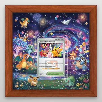 Celebratory Fanfare 028 Ace Trainer promo set 2 Pokemon TCG extension art collector display view 2