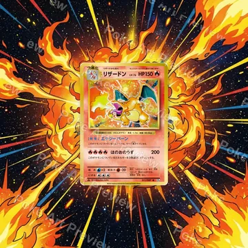 噴火龍 011/087 CP6 20週年擴充包 Rare Pokemon TCG 延伸藝術 收藏展示 view 1