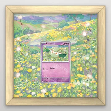 木棉球 SV1P 018 Promo Pokemon TCG 延伸藝術 收藏展示 view 3
