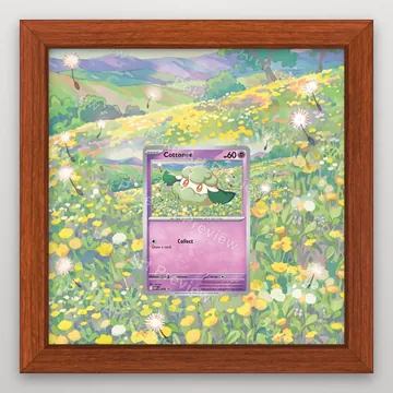 木棉球 SV1P 018 Promo Pokemon TCG 延伸藝術 收藏展示 view 2