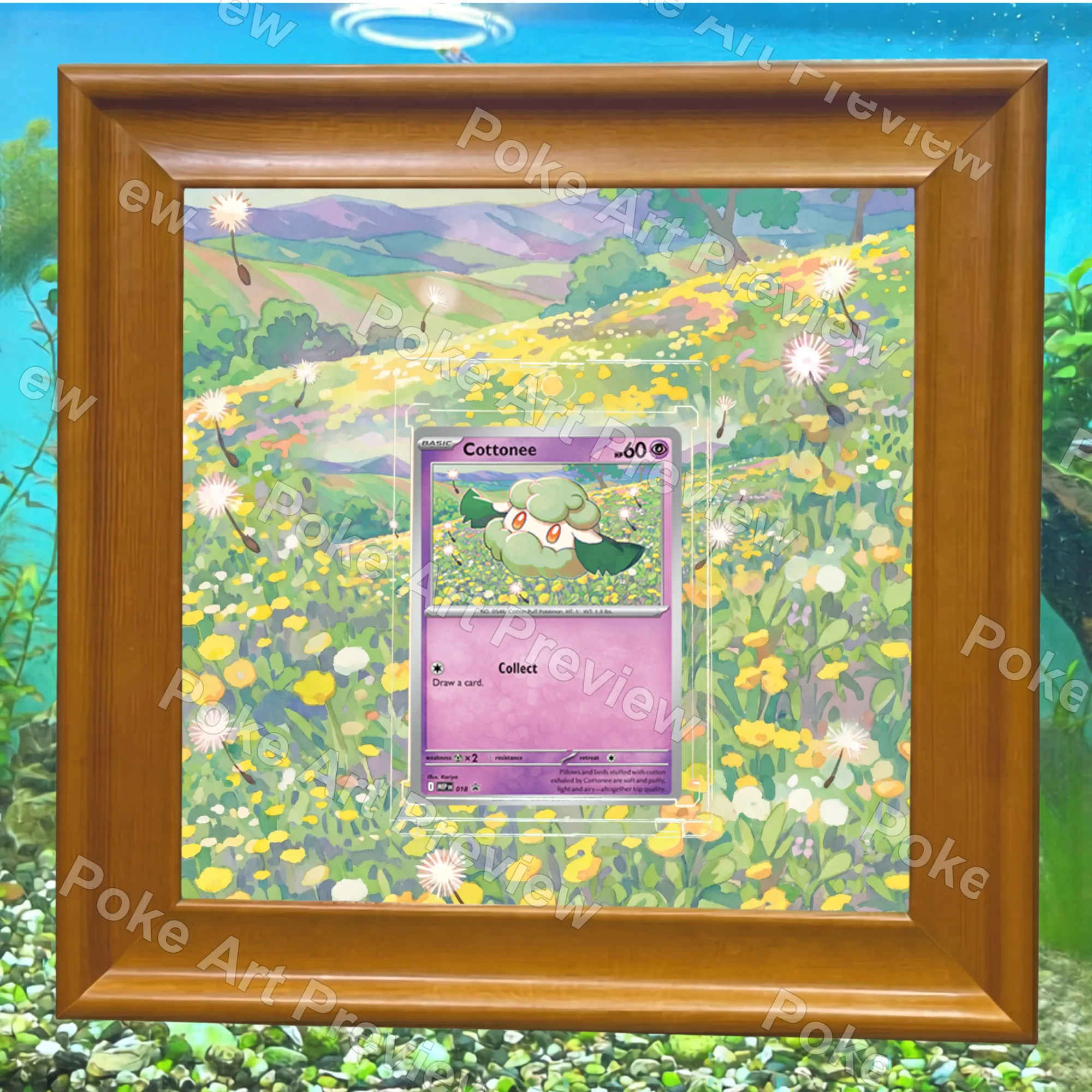 モンメン SV1P 018 プロモ ポケモンTCG拡張アート コレクター展示用 view 7