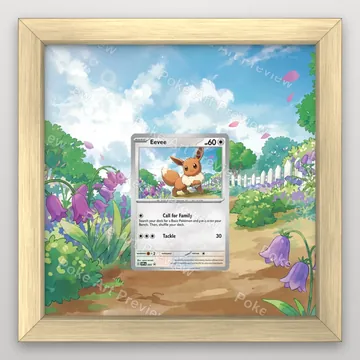 伊布 SV-P 043 Promo Pokemon TCG 延伸藝術 收藏展示 view 3