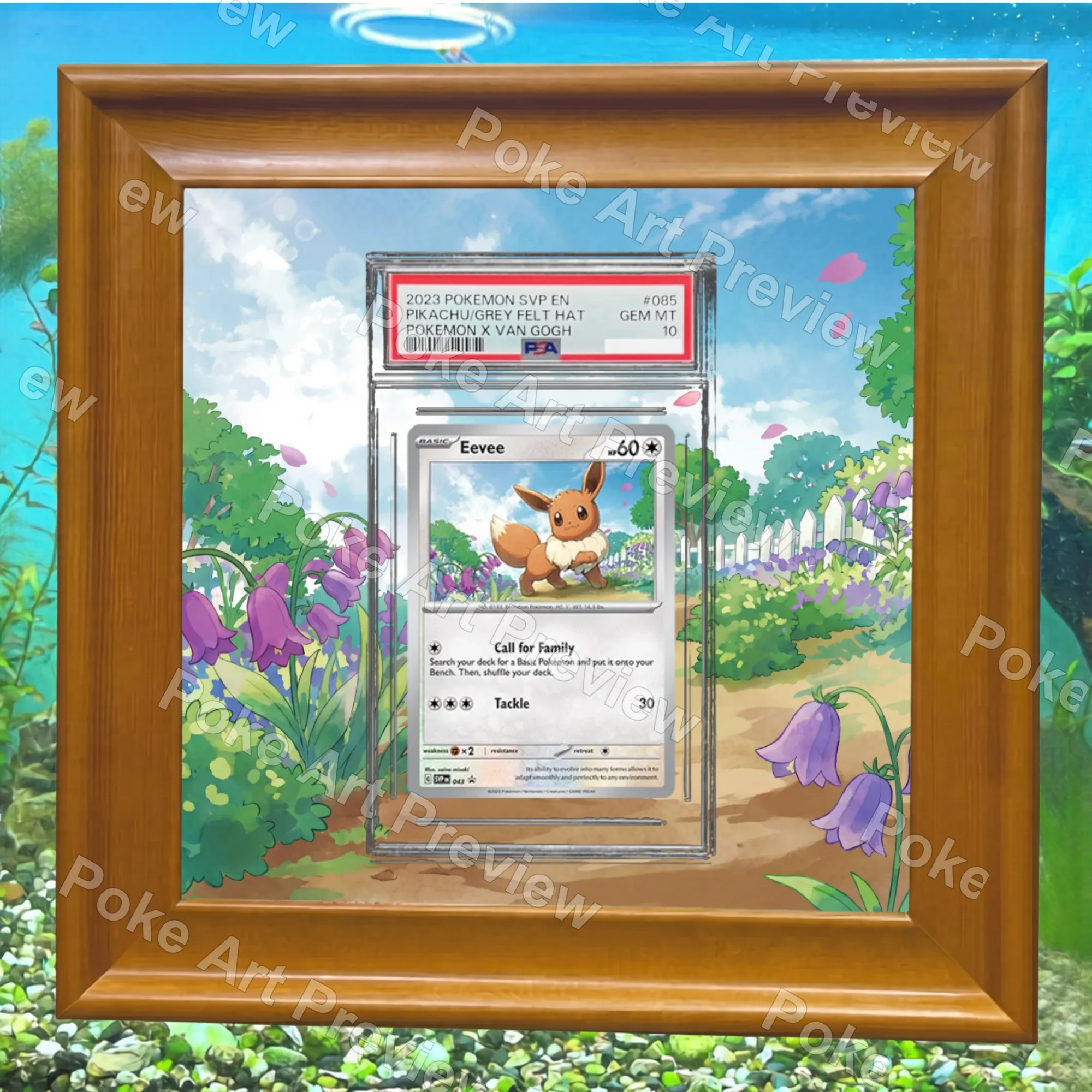 イーブイ SV-P 043 プロモ ポケモンTCG拡張アート コレクター展示用 view 5