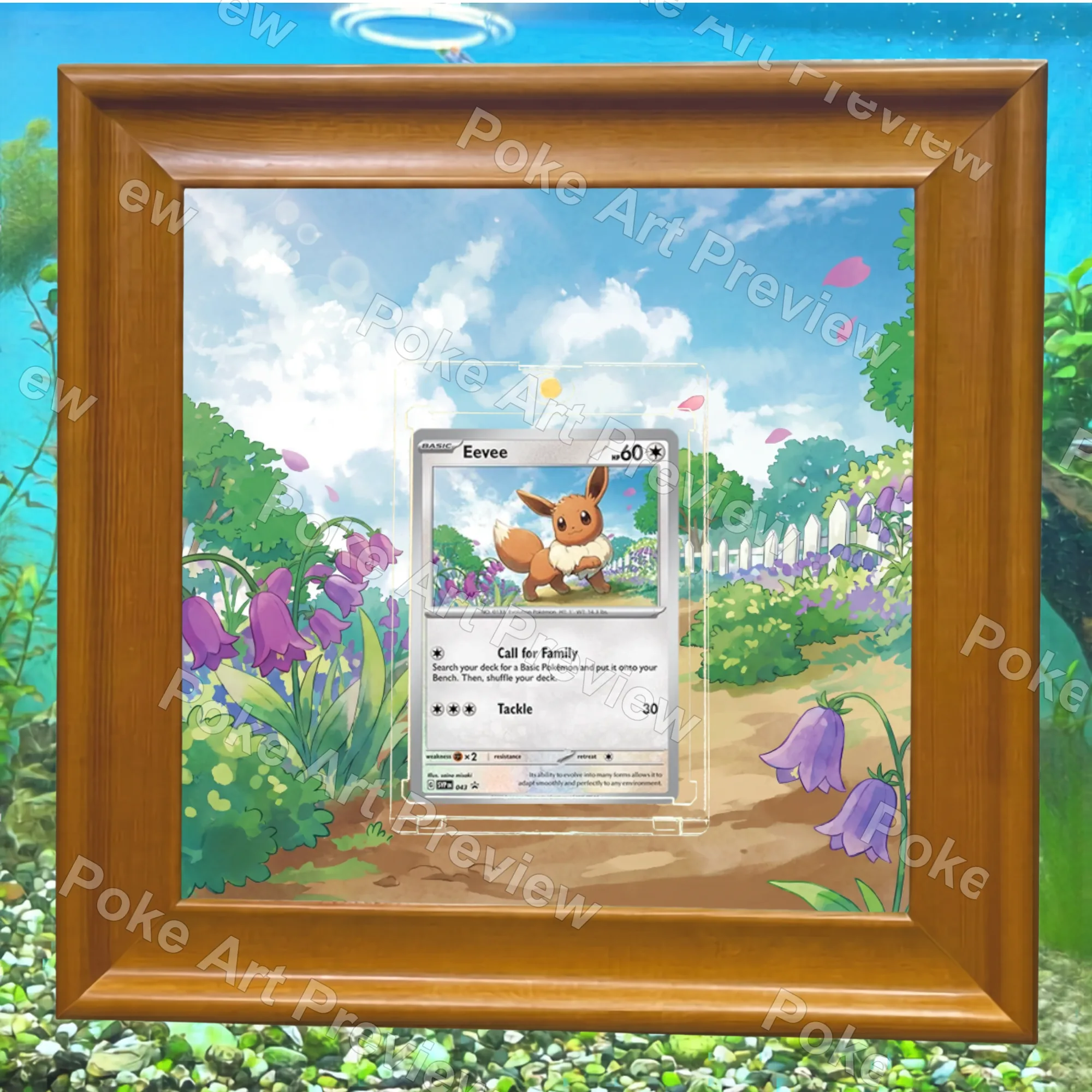 イーブイ SV-P 043 プロモ ポケモンTCG拡張アート コレクター展示用 view 6