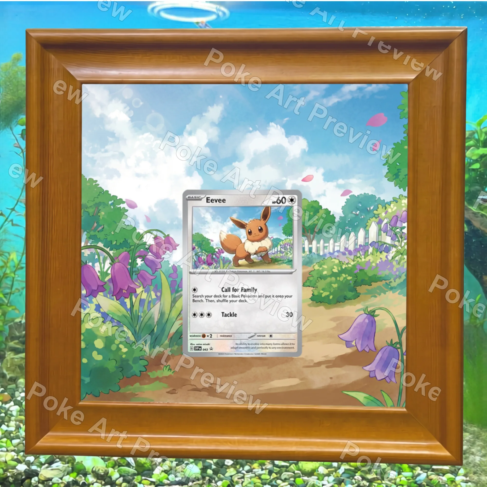 イーブイ SV-P 043 プロモ ポケモンTCG拡張アート コレクター展示用 view 7