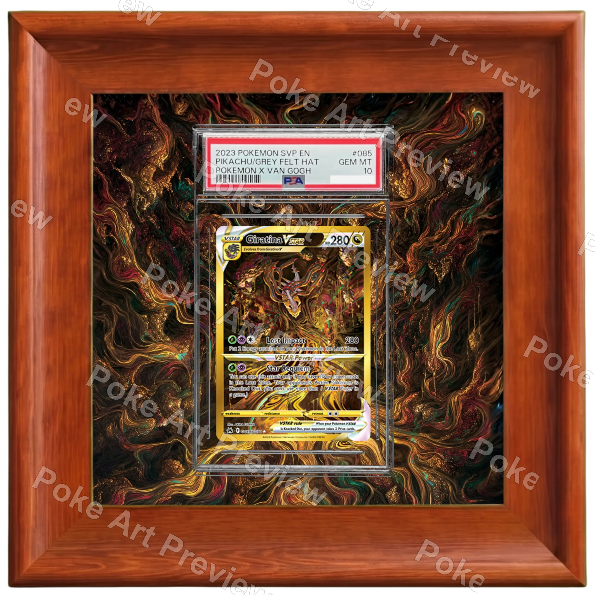 オリジンギラティナVSTAR Crown Zenith ポケモンTCG拡張アート コレクター展示用 view 5