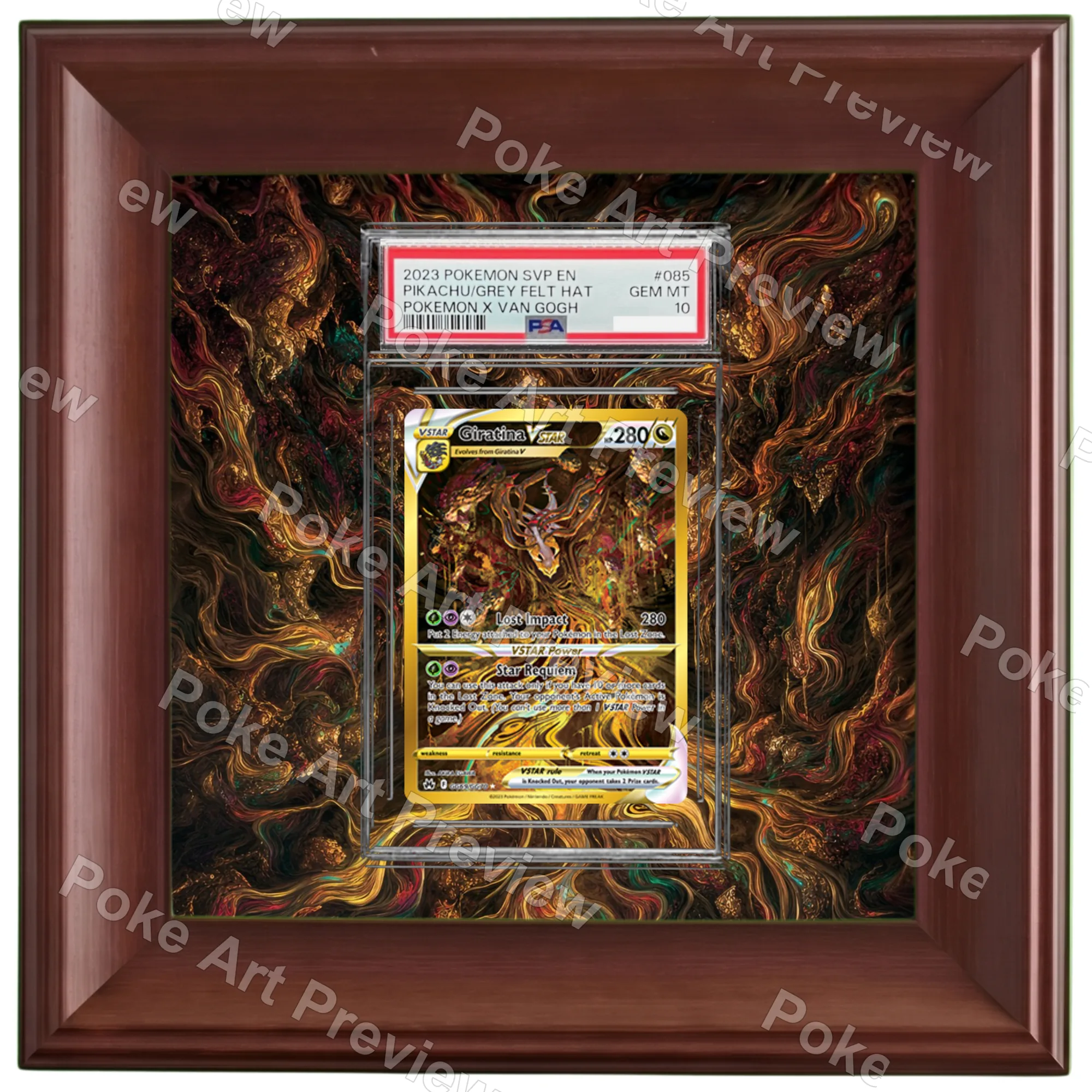 オリジンギラティナVSTAR Crown Zenith ポケモンTCG拡張アート コレクター展示用 view 6