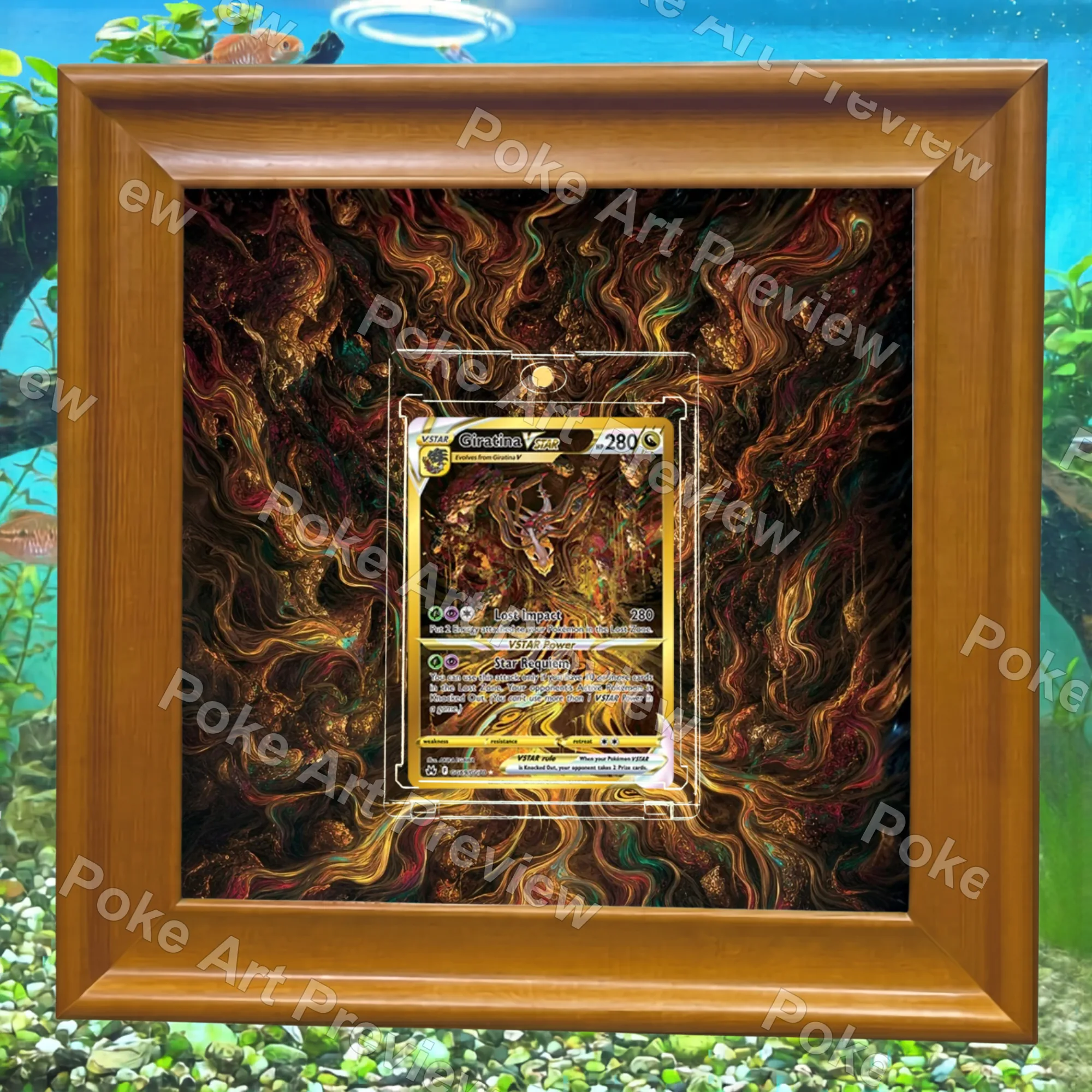 起源騎拉帝納 VSTAR GG69 Crown Zenith Pokemon TCG 延伸藝術 收藏展示 view 6