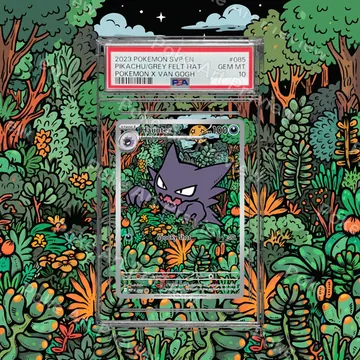 Haunter 027 Mega Evolution promo illustration rare Pokemon TCG extension art collector display view 7