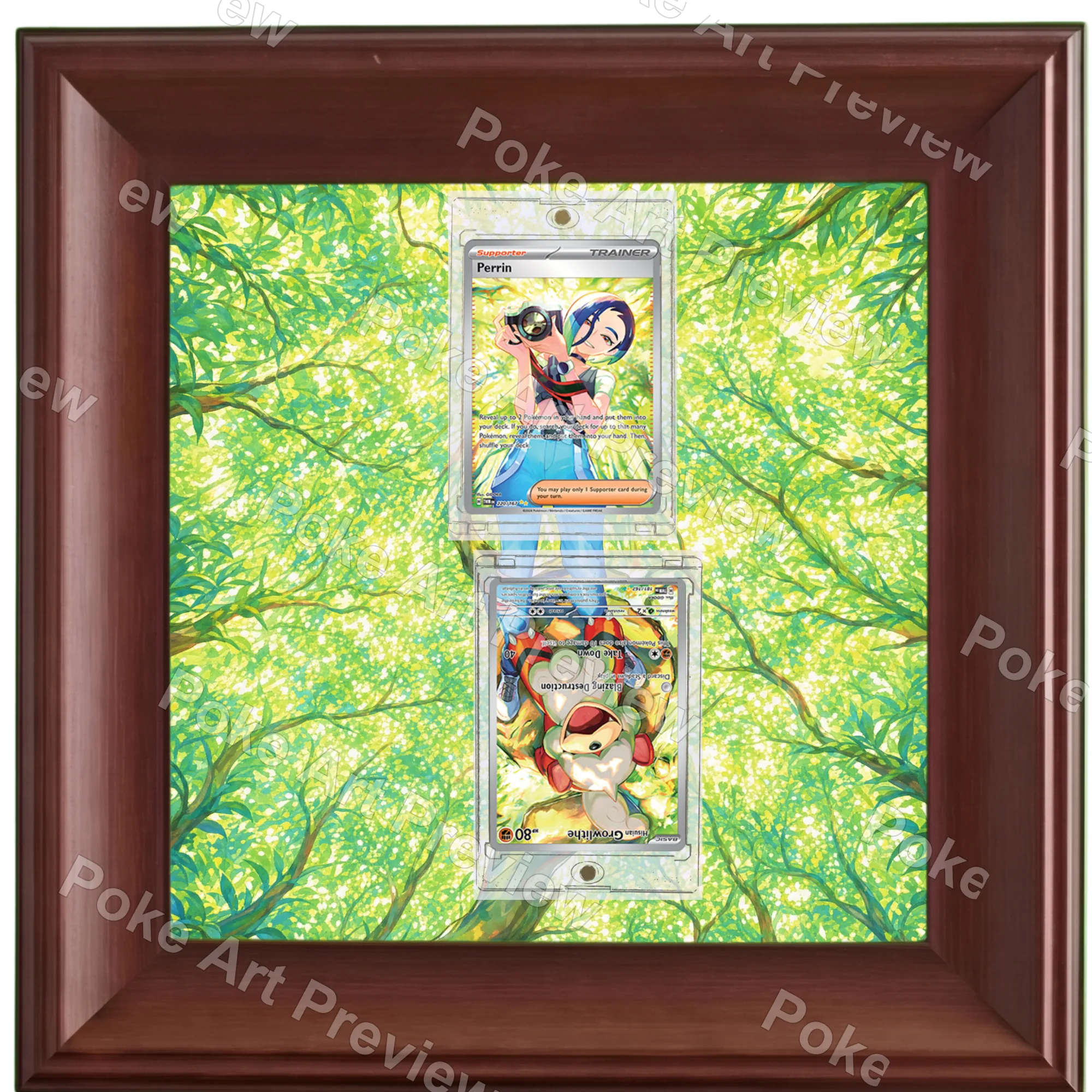 ヒスイガーディ 075/066 サザレ 092/066 クリムゾンヘイズ SV5a ポケモンTCG拡張アート コレクター展示用 view 4