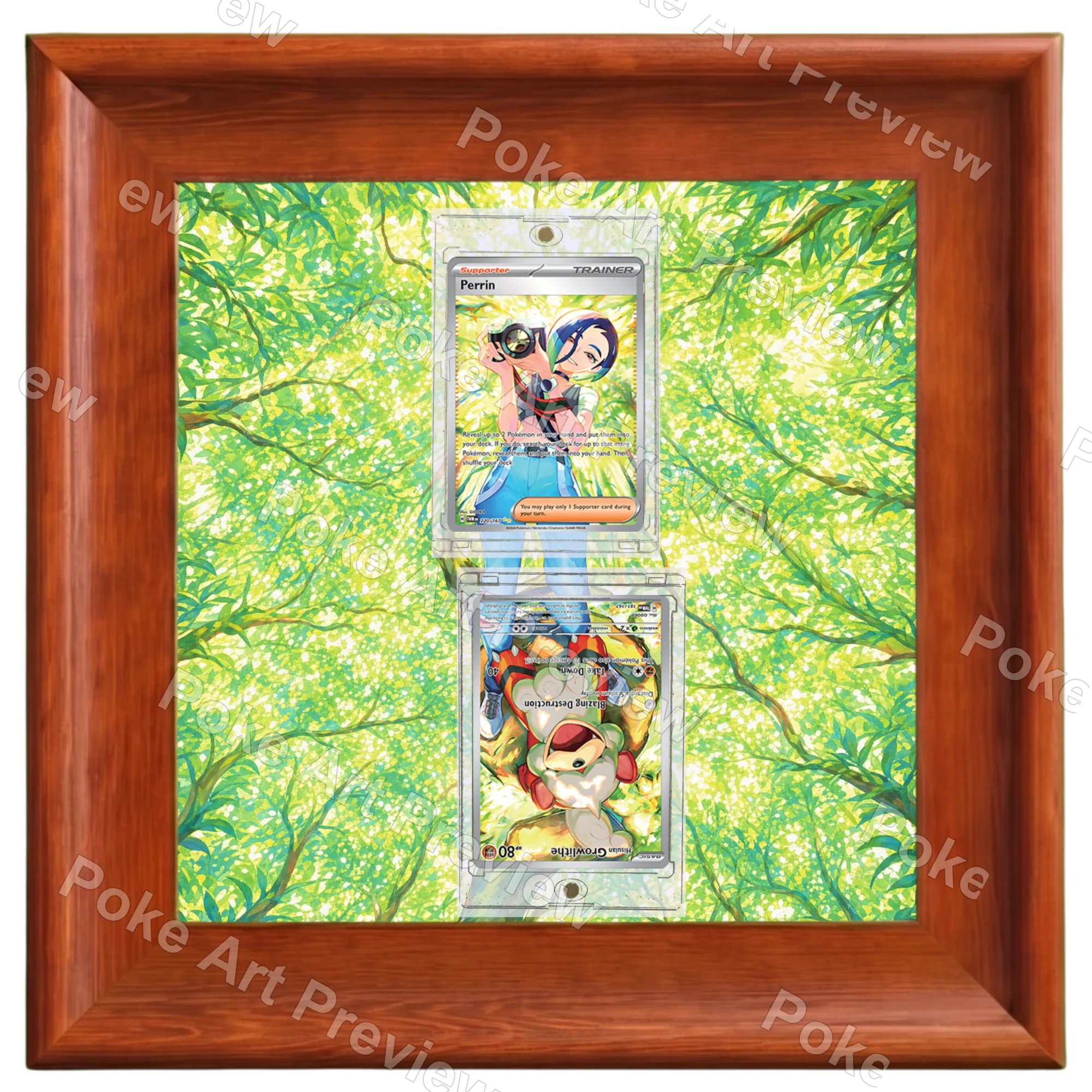 ヒスイガーディ 075/066 サザレ 092/066 クリムゾンヘイズ SV5a ポケモンTCG拡張アート コレクター展示用 view 5