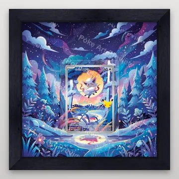 洗翠 索羅亞 145 30th Pokemon TCG 延伸藝術 收藏展示 view 3