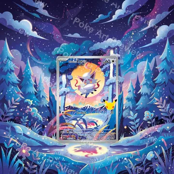 洗翠 索羅亞 145 30th Pokemon TCG 延伸藝術 收藏展示 view 1