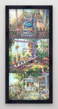 ゼニガメ、フシギダネ、ヒトカゲ Scarlet & Violet 151 ポケモンTCG拡張アート コレクター展示用 view 4