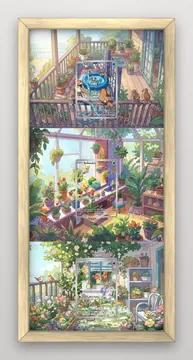ゼニガメ、フシギダネ、ヒトカゲ Scarlet & Violet 151 ポケモンTCG拡張アート コレクター展示用 view 3