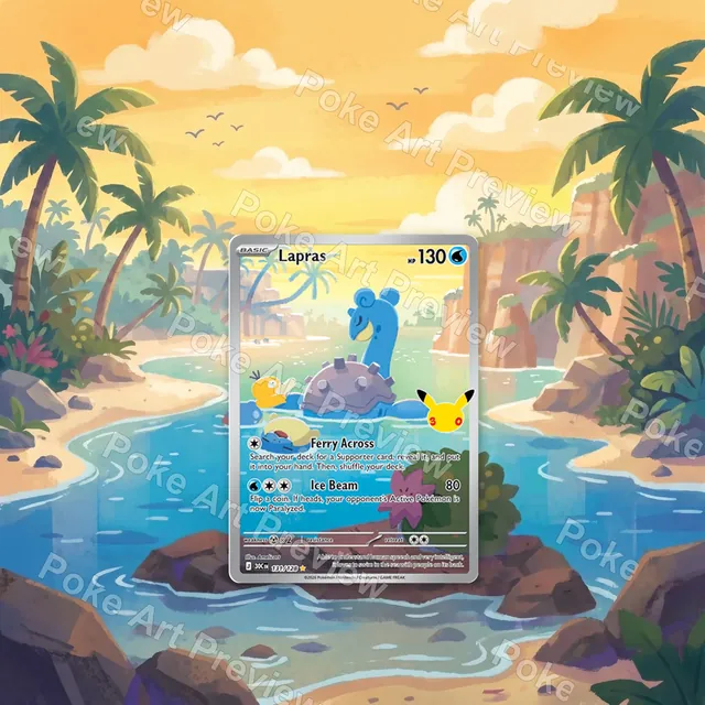 ラプラス 131 30th ポケモンTCG拡張アート コレクター展示用