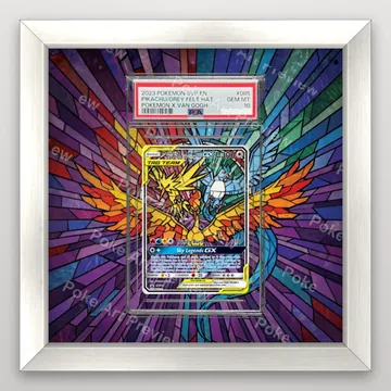 火焰鳥、閃電鳥與急凍鳥 GX Hidden Fates Stained Glass Promo Pokemon TCG 延伸藝術 收藏展示 view 5