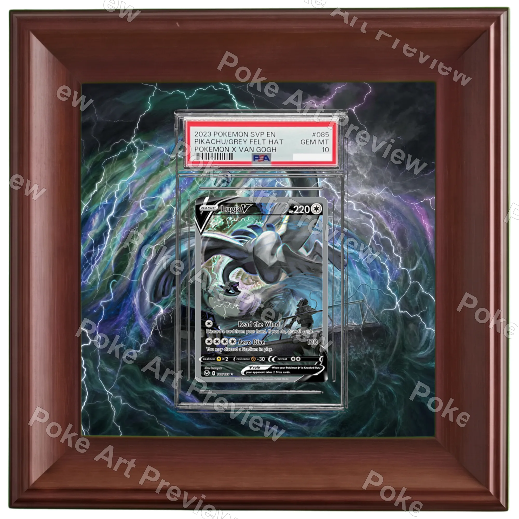 ルギアV Silver Tempest ポケモンTCG拡張アート コレクター展示用 view 5
