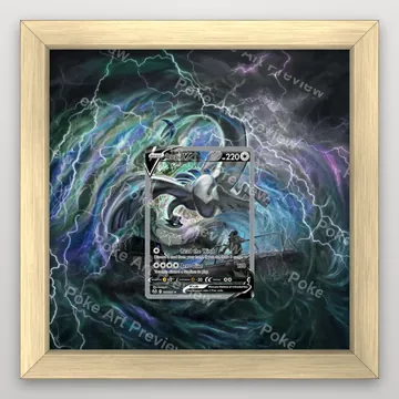 洛奇亞 V 186/195 Silver Tempest Pokemon TCG 延伸藝術 收藏展示 view 3