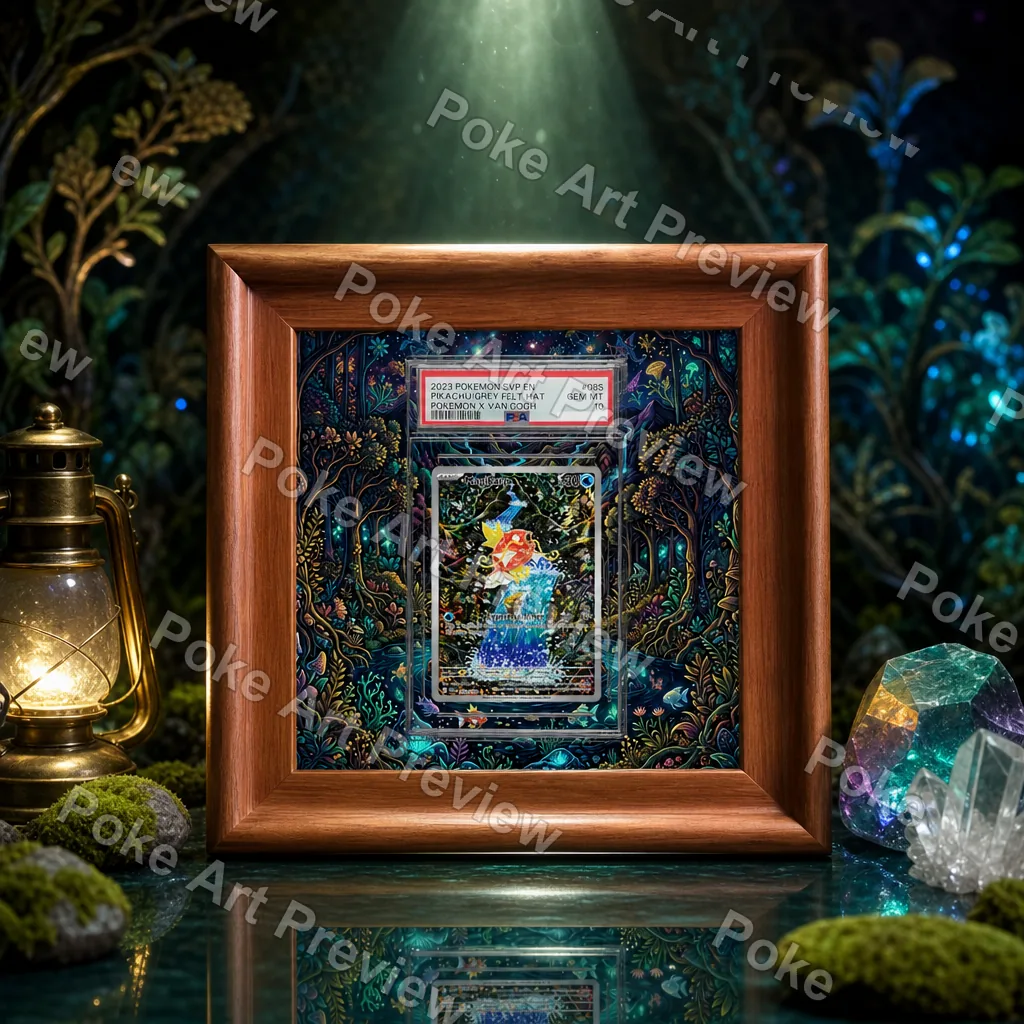 Magikarp Paldea Evolved Pokemon TCG extension art collector display view 6
