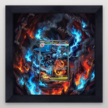 メガリザードンX ex 109/094 ファンタズマルフレイム ポケモンTCG拡張アート コレクター展示用 view 4