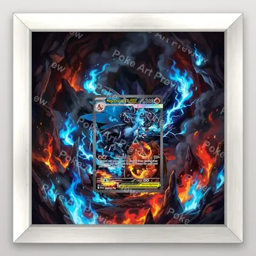 メガリザードンX ex 109/094 ファンタズマルフレイム ポケモンTCG拡張アート コレクター展示用 view 5
