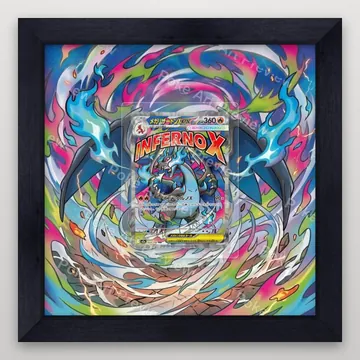 メガリザードンX ex 223/193 テラスタルフェスex メガアート ポケモンTCG拡張アート コレクター展示用 view 4