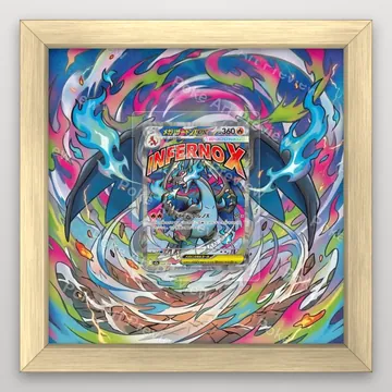 メガリザードンX ex 223/193 テラスタルフェスex メガアート ポケモンTCG拡張アート コレクター展示用 view 3