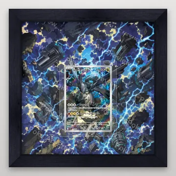 N's Zekrom 210/193 MEGA Dream ex Pokemon TCG extension art collector display view 3