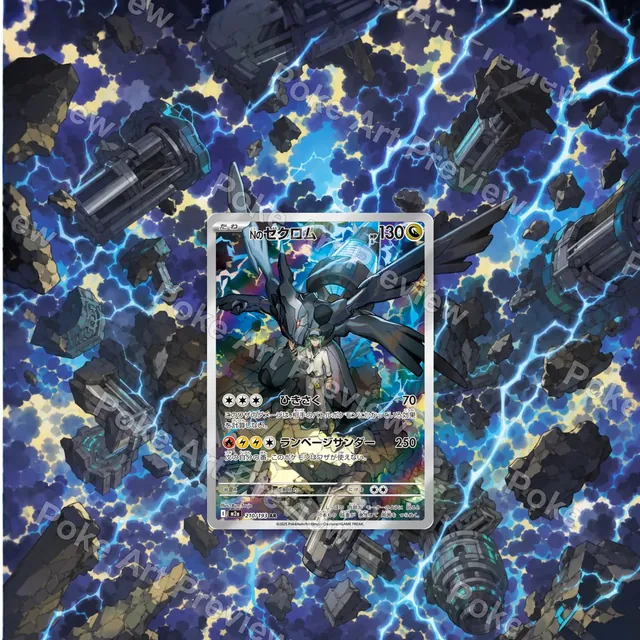Nのゼクロム 210/193 MEGAドリームex ポケモンTCG拡張アート コレクター展示用