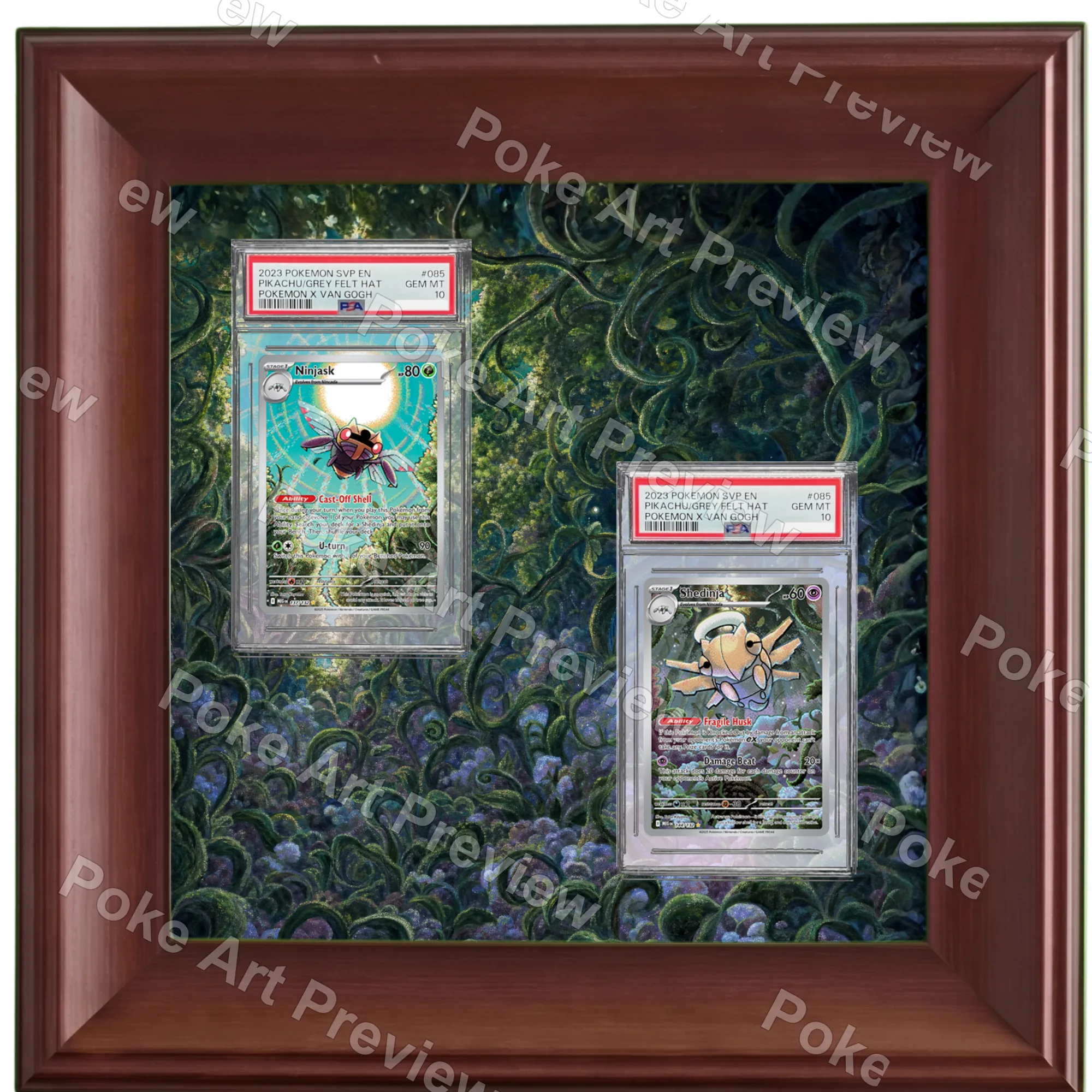テッカニン 65/063 ヌケニン 072/063 メガシンフォニア M1S ポケモンTCG拡張アート コレクター展示用 view 7