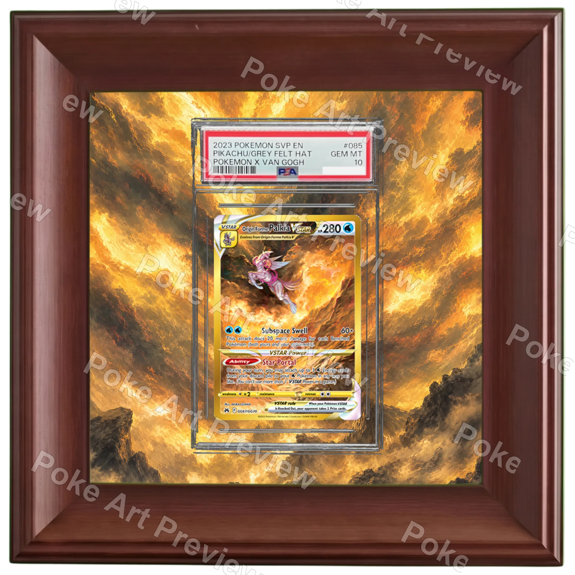 オリジンパルキアVSTAR Crown Zenith ポケモンTCG拡張アート コレクター展示用 view 5