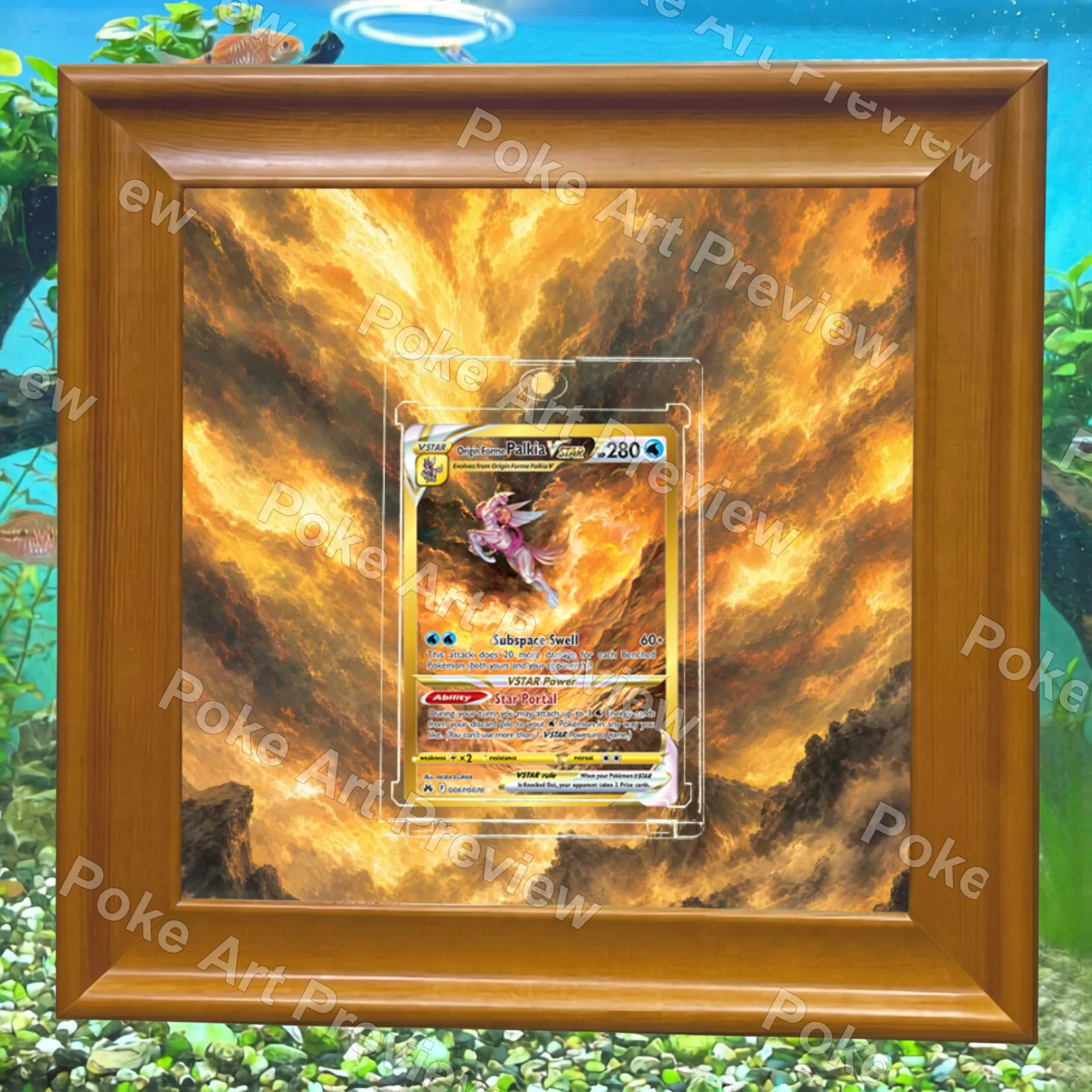 オリジンパルキアVSTAR GG67 クラウンゼニス ポケモンTCG拡張アート コレクター展示用 view 5