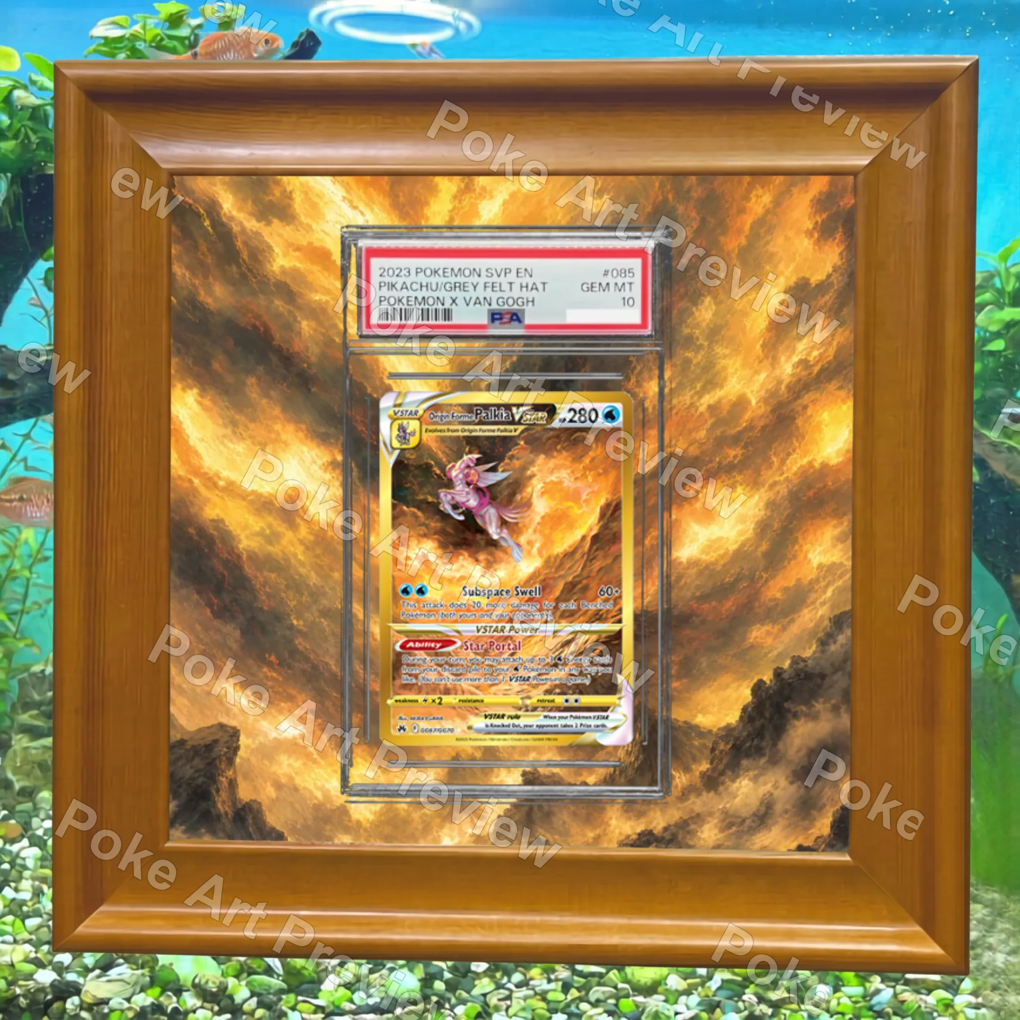 オリジンパルキアVSTAR GG67 クラウンゼニス ポケモンTCG拡張アート コレクター展示用 view 6