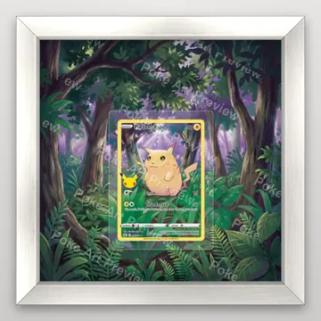 皮卡丘 5 Celebrations Pokemon TCG 延伸藝術 收藏展示 view 4