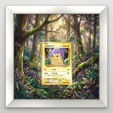 皮卡丘 033/087 20週年擴充包 Pokemon TCG 延伸藝術 收藏展示 view 4