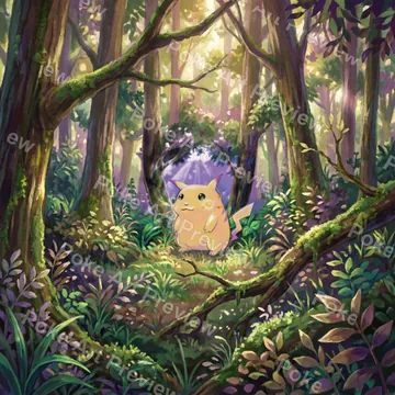 皮卡丘 033/087 20週年擴充包 Pokemon TCG 延伸藝術 收藏展示 view 5