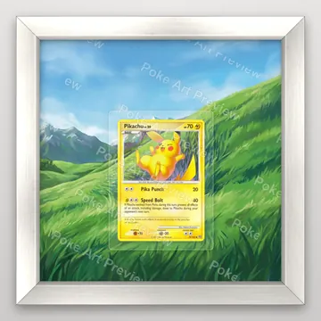 皮卡丘 70 Stormfront Pokemon TCG 延伸藝術 收藏展示 view 4