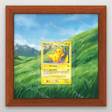 皮卡丘 70 Stormfront Pokemon TCG 延伸藝術 收藏展示 view 2