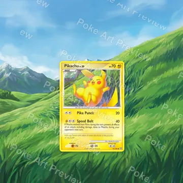 皮卡丘 70 Stormfront Pokemon TCG 延伸藝術 收藏展示 view 1