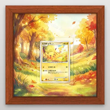 Pikachu 031/090 Advent of Arceus Pokemon TCG extension art collector display view 2