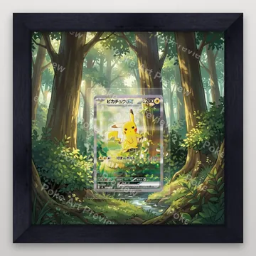 ピカチュウex 764/742 MC ポケモンTCG拡張アート コレクター展示用 view 3