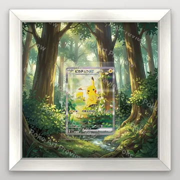 ピカチュウex 764/742 MC ポケモンTCG拡張アート コレクター展示用 view 4