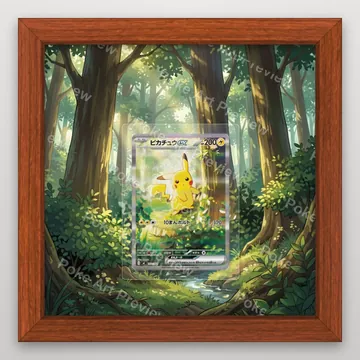 ピカチュウex 764/742 MC ポケモンTCG拡張アート コレクター展示用 view 2