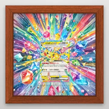 ピカチュウex 033/106 超電ブレイカー ポケモンTCG拡張アート コレクター展示用 view 2