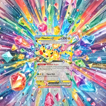 ピカチュウex 033/106 超電ブレイカー ポケモンTCG拡張アート コレクター展示用 view 5
